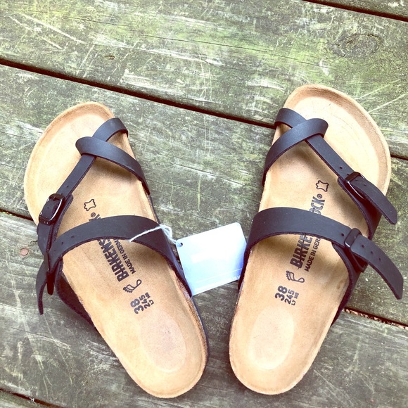 Birkenstock Shoes - Birkenstock Mayari Vegan Birko-Flor Nubuck sandals